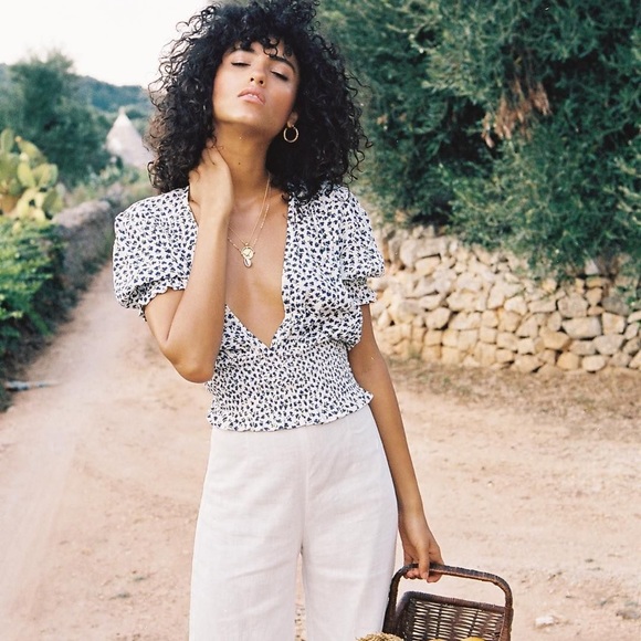 Faithfull The Brand First Light Top in Rae Floral - Picture 2 of 9